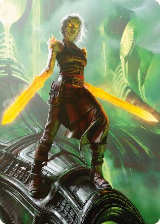 Nahiri, the Unforgiving Art Card [Phyrexia: All Will Be One Art Series] | PLUS EV GAMES 