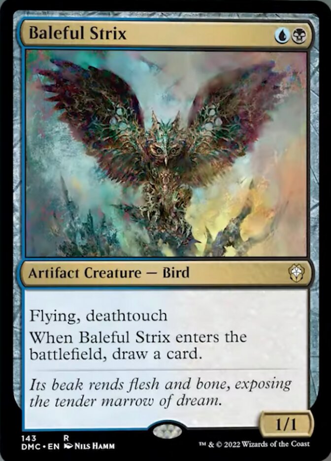 Baleful Strix [Dominaria United Commander] | PLUS EV GAMES 