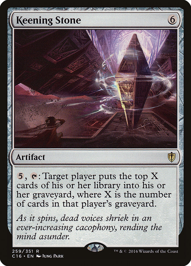 Keening Stone [Commander 2016] | PLUS EV GAMES 