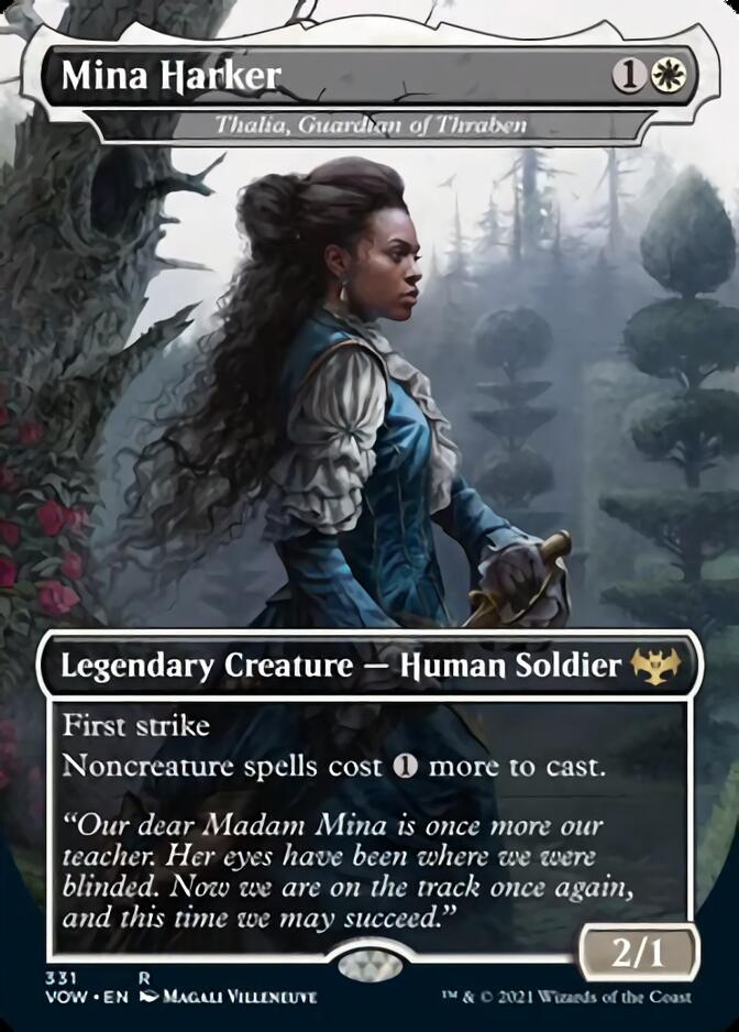 Thalia, Guardian of Thraben - Mina Harker [Innistrad: Crimson Vow] | PLUS EV GAMES 