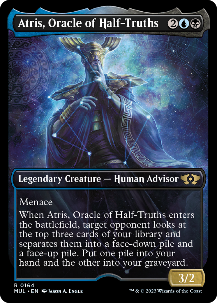 Atris, Oracle of Half-Truths (Halo Foil) [Multiverse Legends] | PLUS EV GAMES 