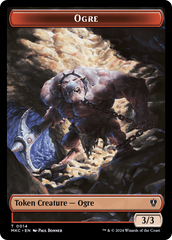 Soldier // Ogre Double-Sided Token [Murders at Karlov Manor Commander Tokens] | PLUS EV GAMES 