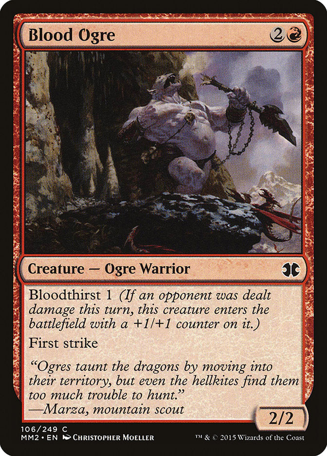 Blood Ogre [Modern Masters 2015] | PLUS EV GAMES 