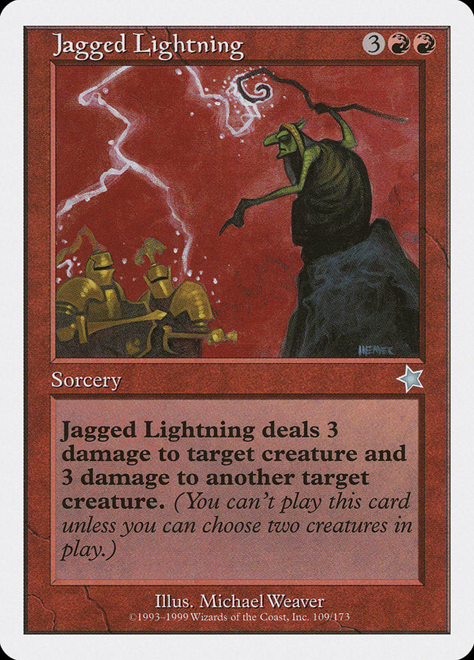 Jagged Lightning [Starter 1999] | PLUS EV GAMES 