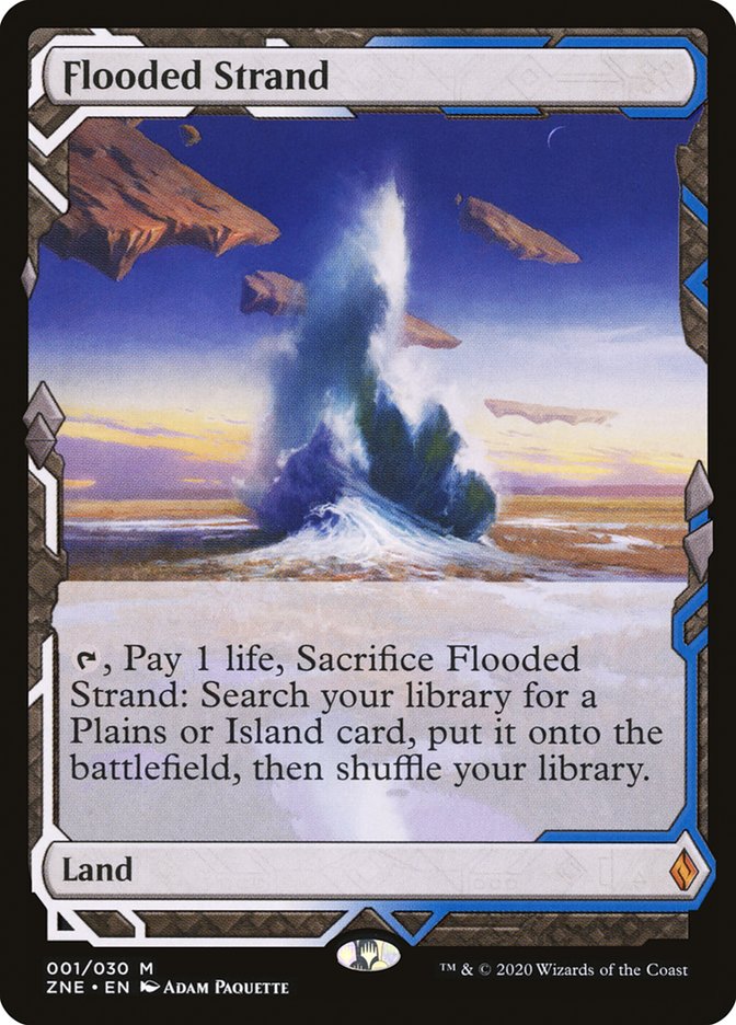 Flooded Strand (Expeditions) [Zendikar Rising Expeditions] | PLUS EV GAMES 