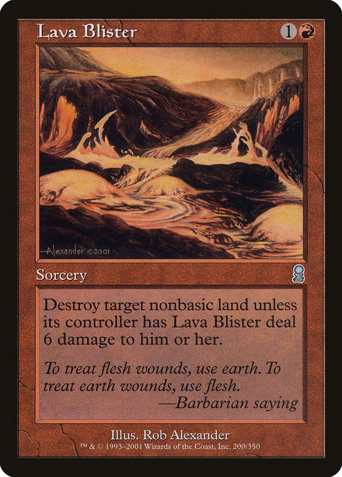 Lava Blister [Odyssey] | PLUS EV GAMES 