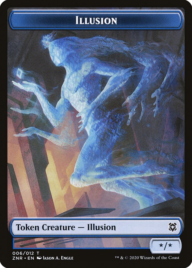 Illusion [Zendikar Rising Tokens] | PLUS EV GAMES 