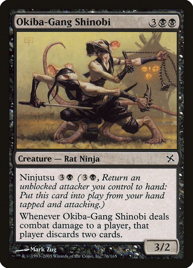 Okiba-Gang Shinobi [Betrayers of Kamigawa] | PLUS EV GAMES 