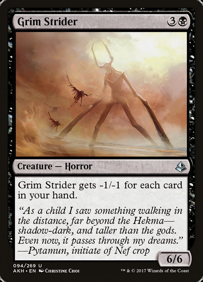 Grim Strider [Amonkhet] | PLUS EV GAMES 