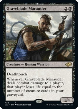 Graveblade Marauder [Jumpstart 2022] | PLUS EV GAMES 