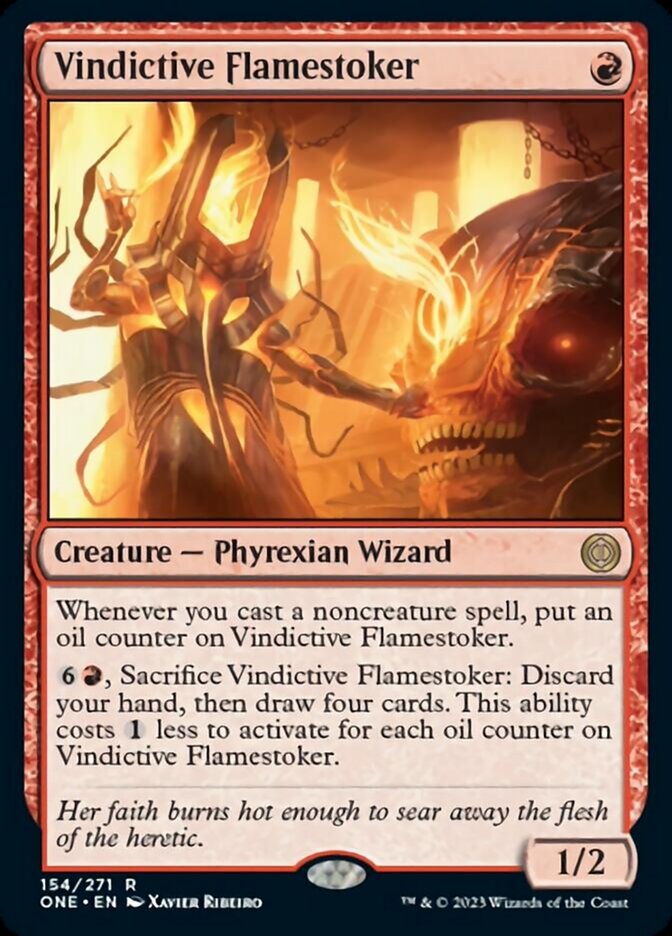 Vindictive Flamestoker [Phyrexia: All Will Be One] | PLUS EV GAMES 