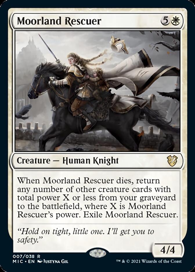 Moorland Rescuer [Innistrad: Midnight Hunt Commander] | PLUS EV GAMES 