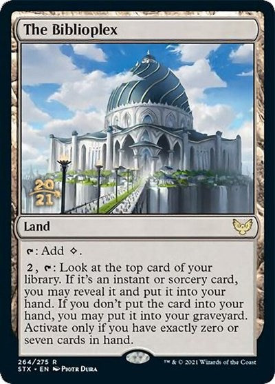 The Biblioplex [Strixhaven: School of Mages Prerelease Promos] | PLUS EV GAMES 