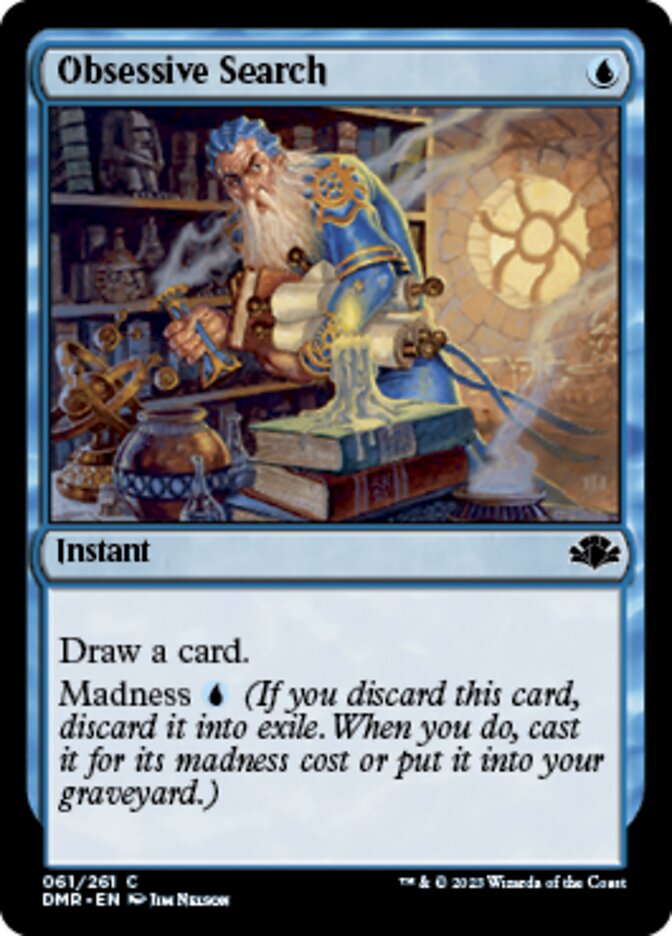 Obsessive Search [Dominaria Remastered] | PLUS EV GAMES 