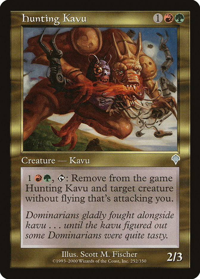 Hunting Kavu [Invasion] | PLUS EV GAMES 