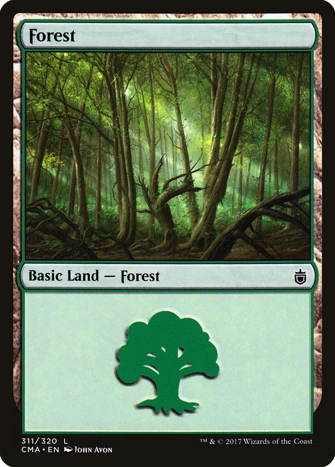 Forest (311) [Commander Anthology] | PLUS EV GAMES 