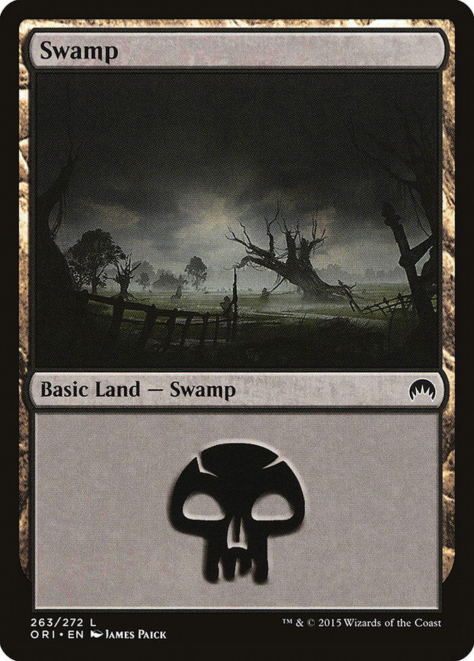 Swamp (263) [Magic Origins] | PLUS EV GAMES 