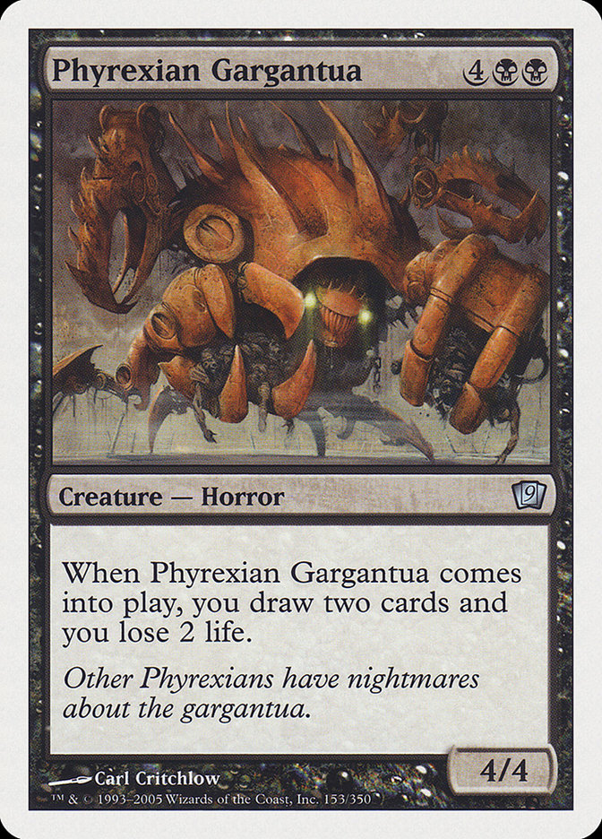 Phyrexian Gargantua [Ninth Edition] | PLUS EV GAMES 