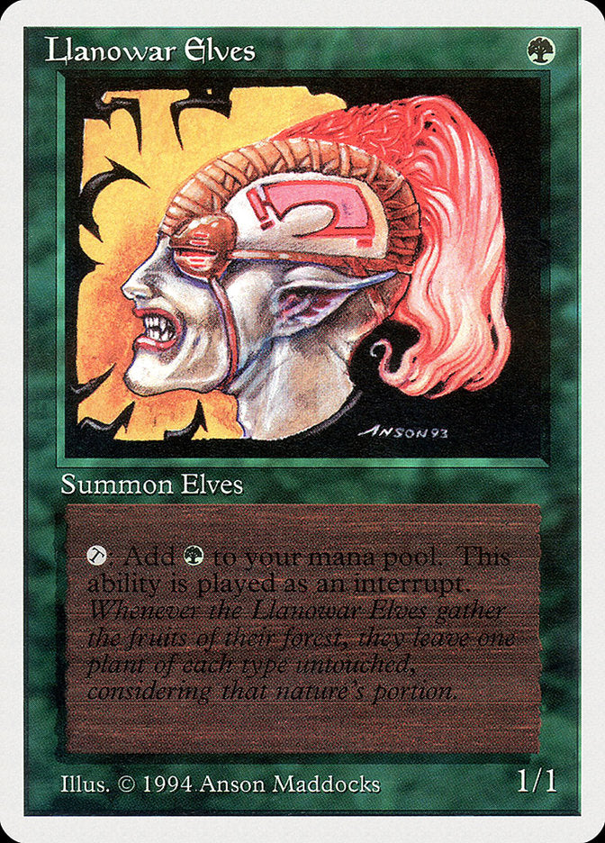 Llanowar Elves [Summer Magic / Edgar] | PLUS EV GAMES 
