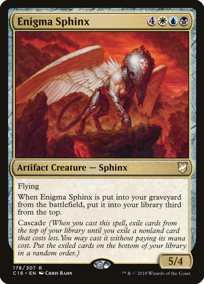 Enigma Sphinx [Commander 2018] | PLUS EV GAMES 