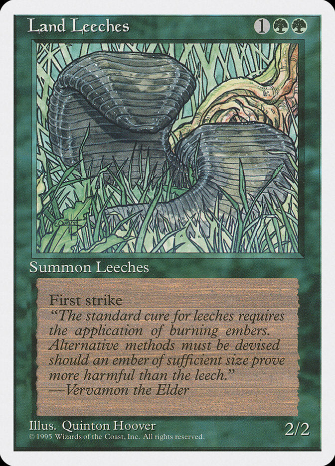 Land Leeches [Fourth Edition] | PLUS EV GAMES 