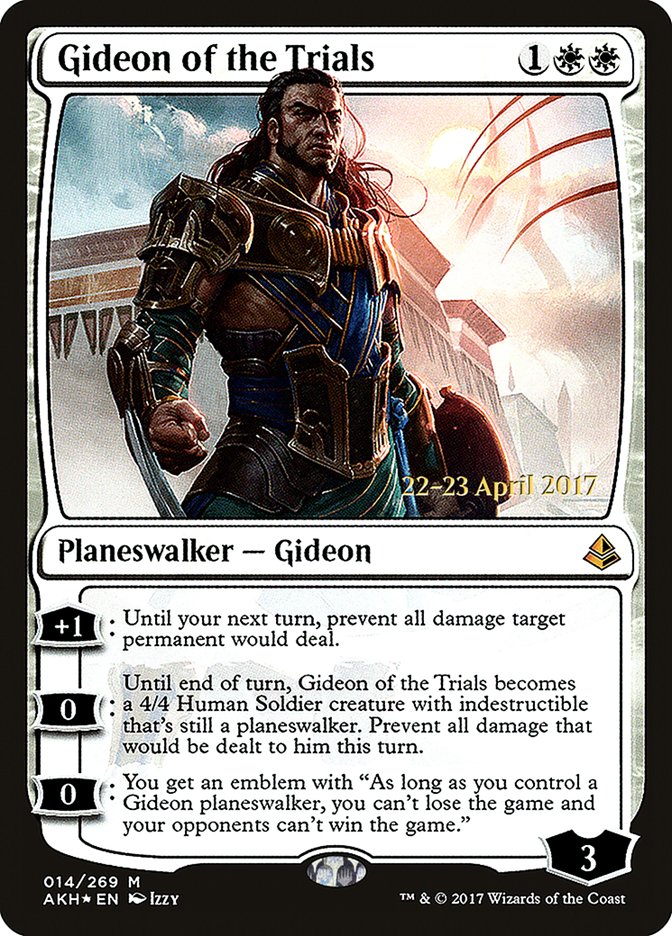 Gideon of the Trials  [Amonkhet Prerelease Promos] | PLUS EV GAMES 