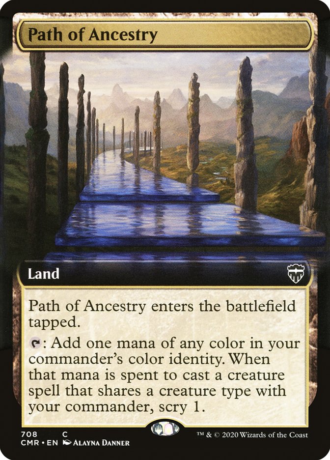 Path of Ancestry (Extended) [Commander Legends Extended] | PLUS EV GAMES 