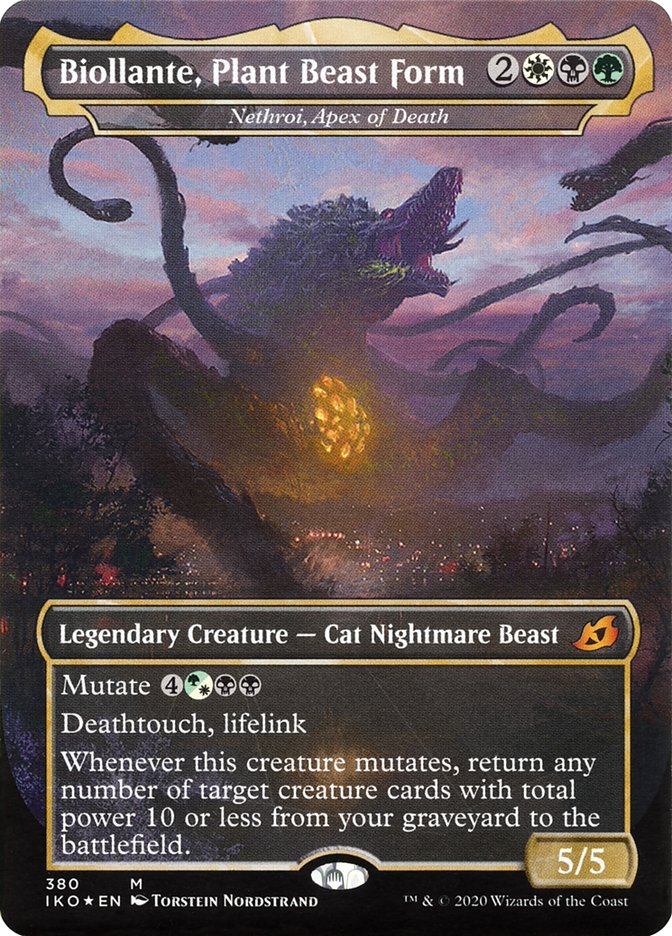 Nethroi, Apex of Death - Biollante, Plant Beast Form (Godzilla Series) [Ikoria: Lair of Behemoths] | PLUS EV GAMES 