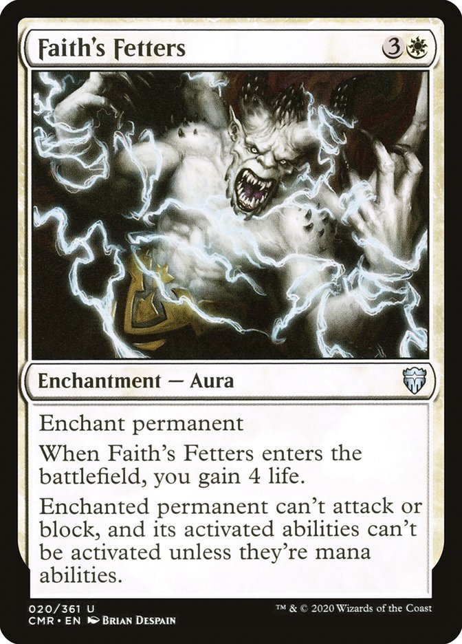 Faith's Fetters [Commander Legends] | PLUS EV GAMES 