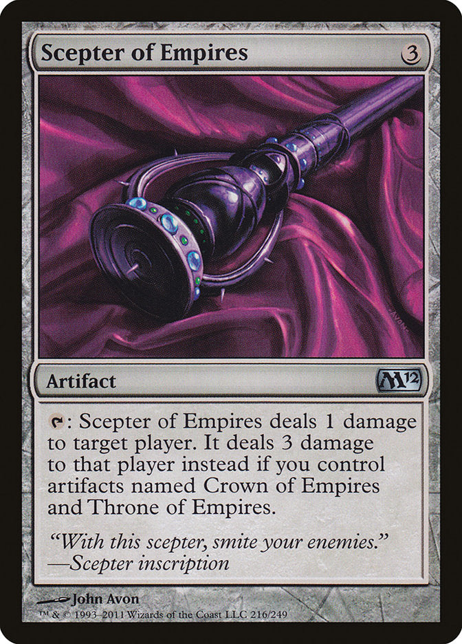 Scepter of Empires [Magic 2012] | PLUS EV GAMES 