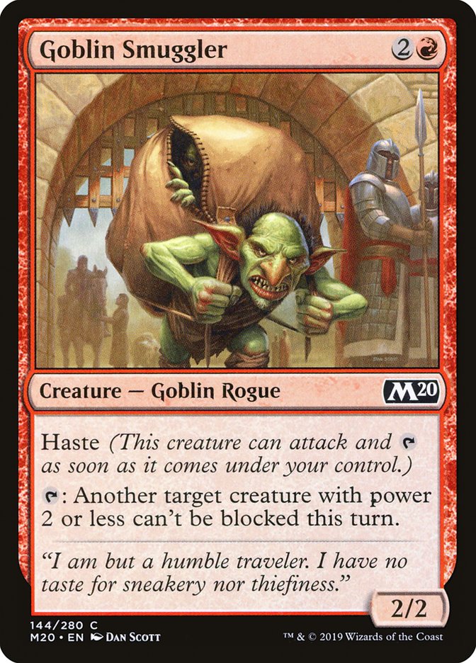 Goblin Smuggler [Core Set 2020] | PLUS EV GAMES 