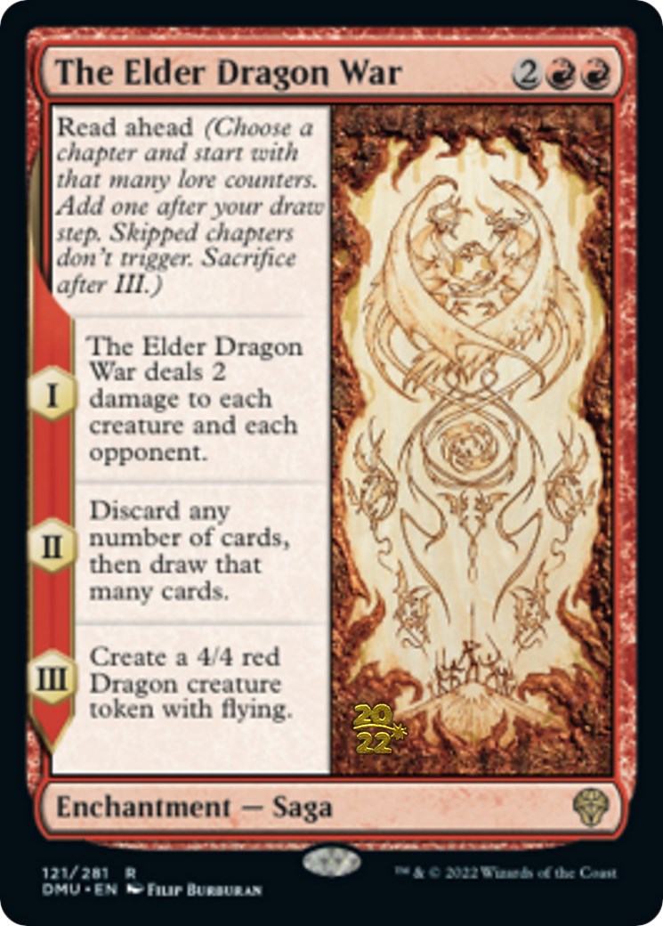 The Elder Dragon War [Dominaria United Prerelease Promos] | PLUS EV GAMES 