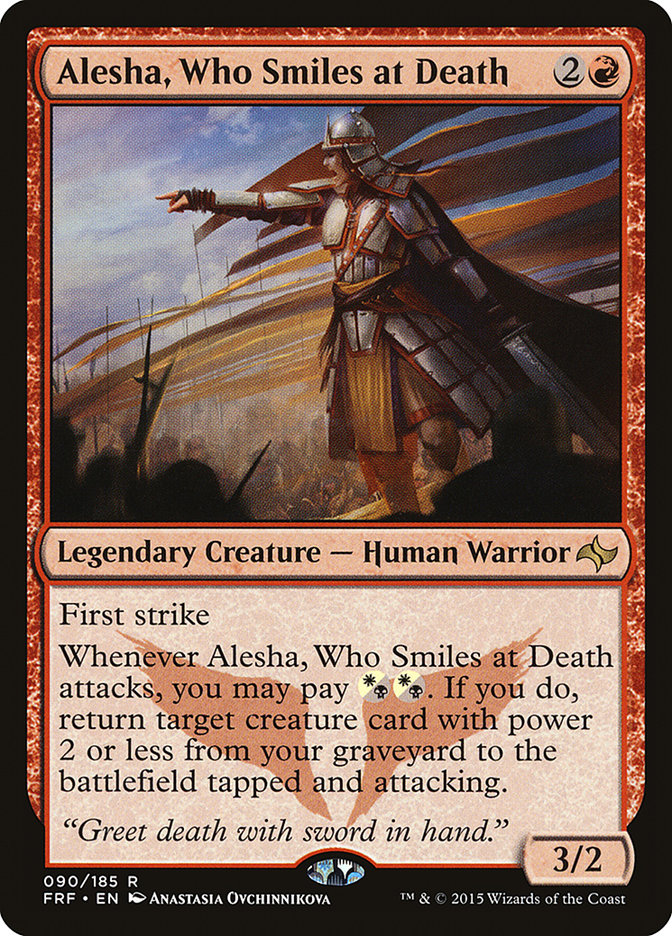 Alesha, Who Smiles at Death [Fate Reforged] | PLUS EV GAMES 