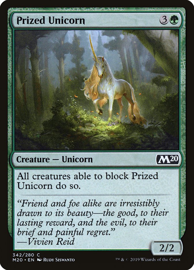 Prized Unicorn [Core Set 2020] | PLUS EV GAMES 