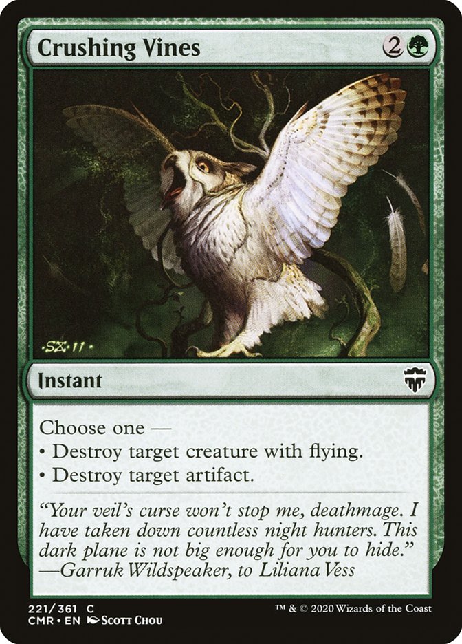 Crushing Vines [Commander Legends] | PLUS EV GAMES 