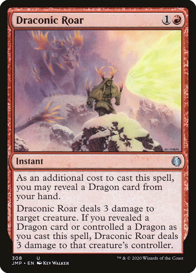 Draconic Roar [Jumpstart] | PLUS EV GAMES 