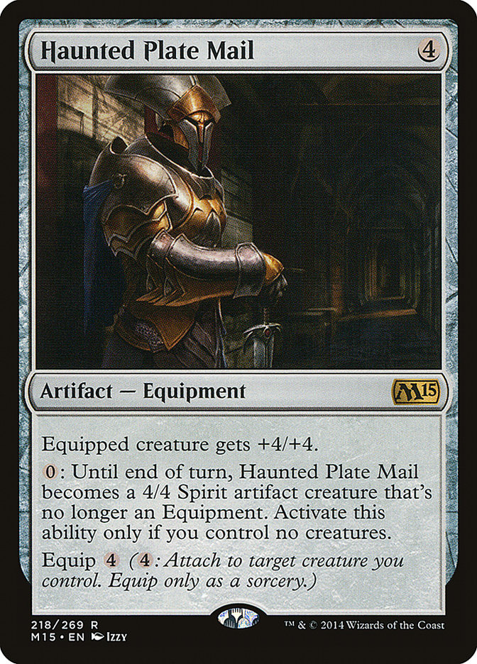 Haunted Plate Mail [Magic 2015] | PLUS EV GAMES 