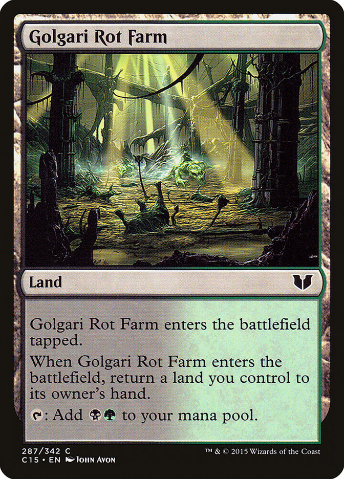 Golgari Rot Farm [Commander 2015] | PLUS EV GAMES 