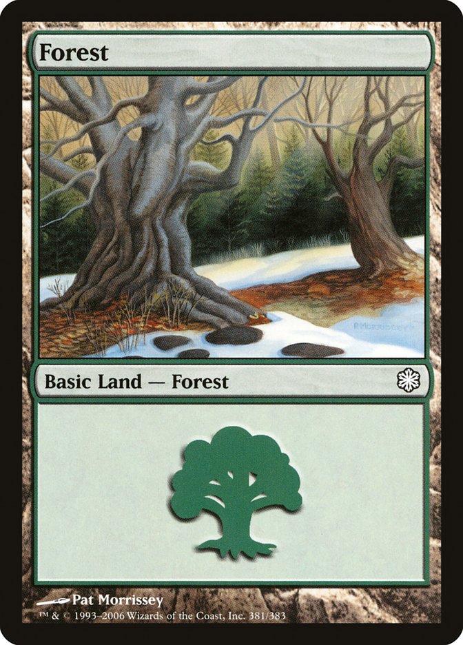 Forest (381) [Coldsnap Theme Decks] | PLUS EV GAMES 