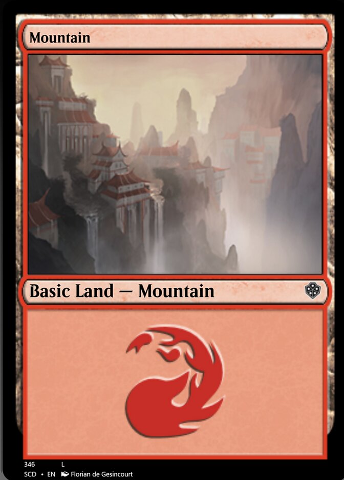 Mountain (346) [Starter Commander Decks] | PLUS EV GAMES 