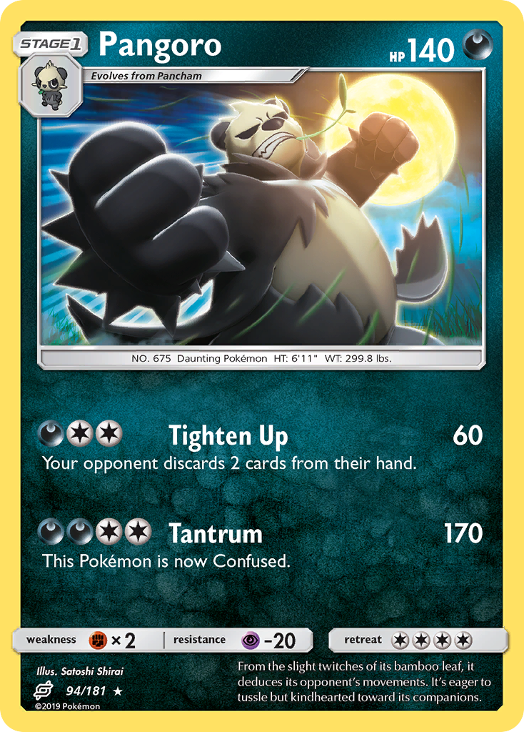 Pangoro (94/181) [Sun & Moon: Team Up] | PLUS EV GAMES 