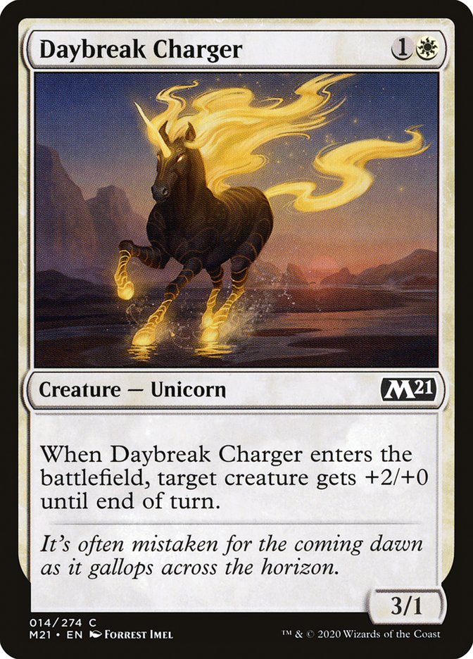 Daybreak Charger [Core Set 2021] | PLUS EV GAMES 