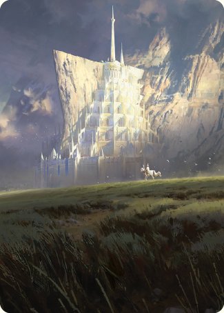 Minas Tirith Art Card [The Lord of the Rings: Tales of Middle-earth Art Series] | PLUS EV GAMES 