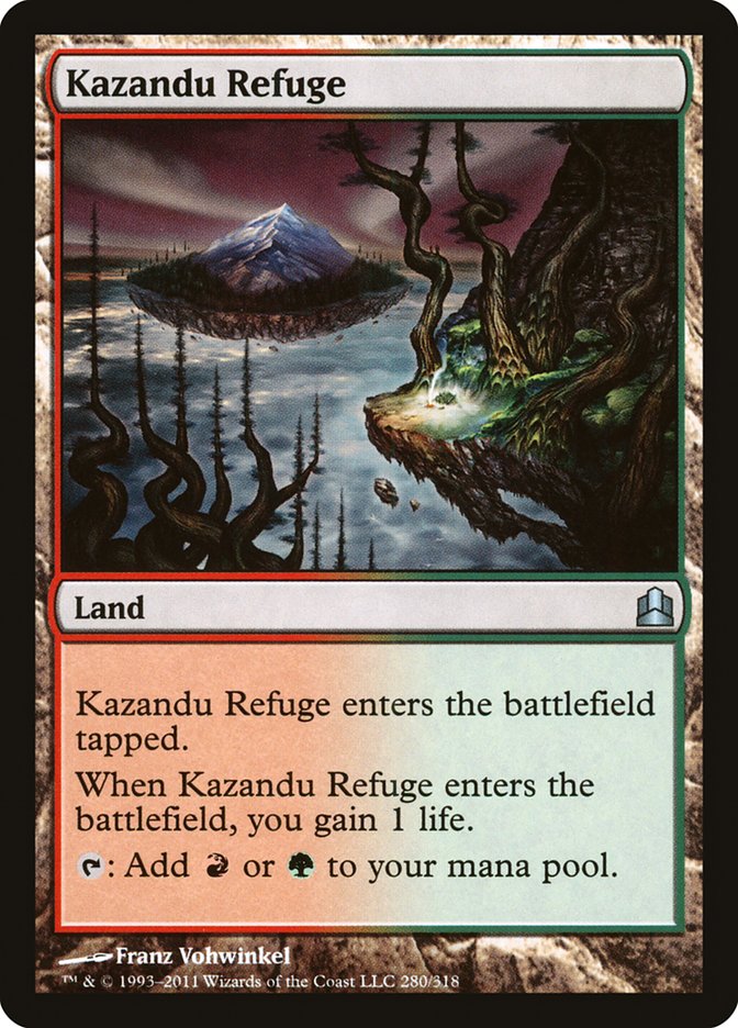 Kazandu Refuge [Commander 2011] | PLUS EV GAMES 