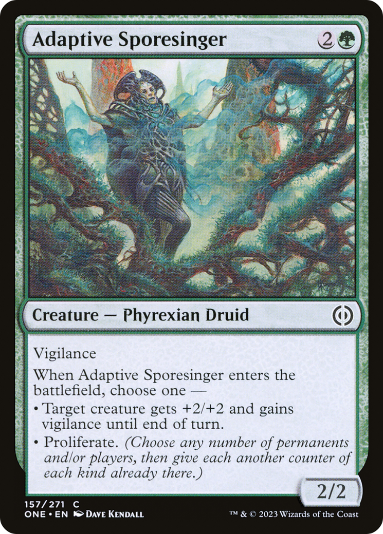 Adaptive Sporesinger [Phyrexia: All Will Be One] | PLUS EV GAMES 