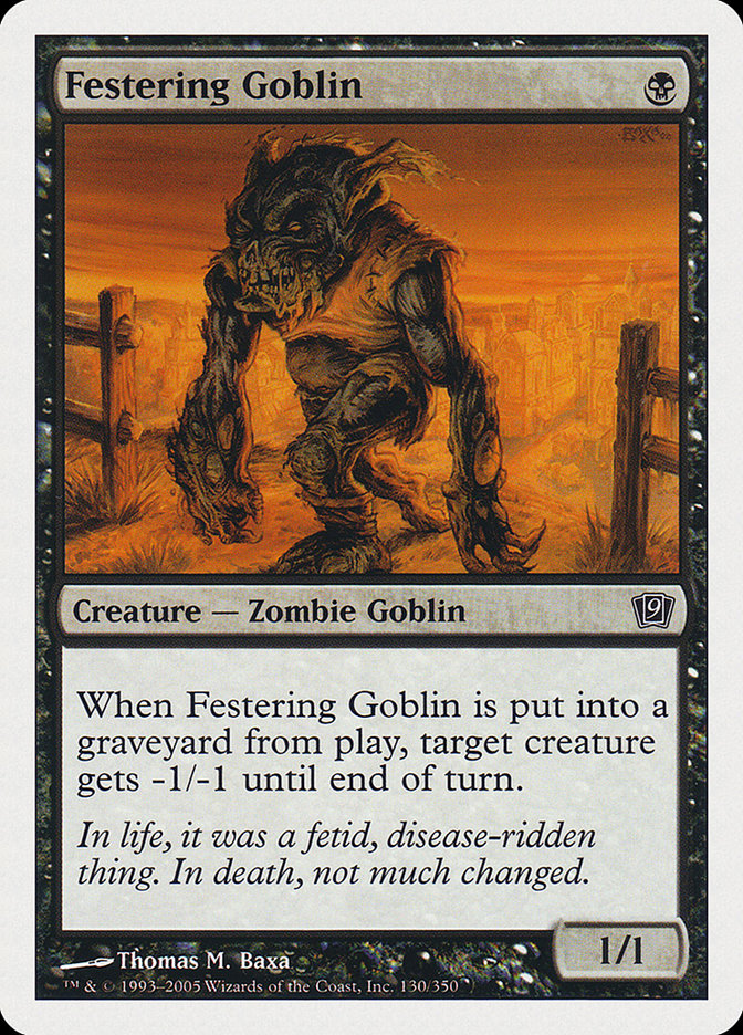 Festering Goblin [Ninth Edition] | PLUS EV GAMES 