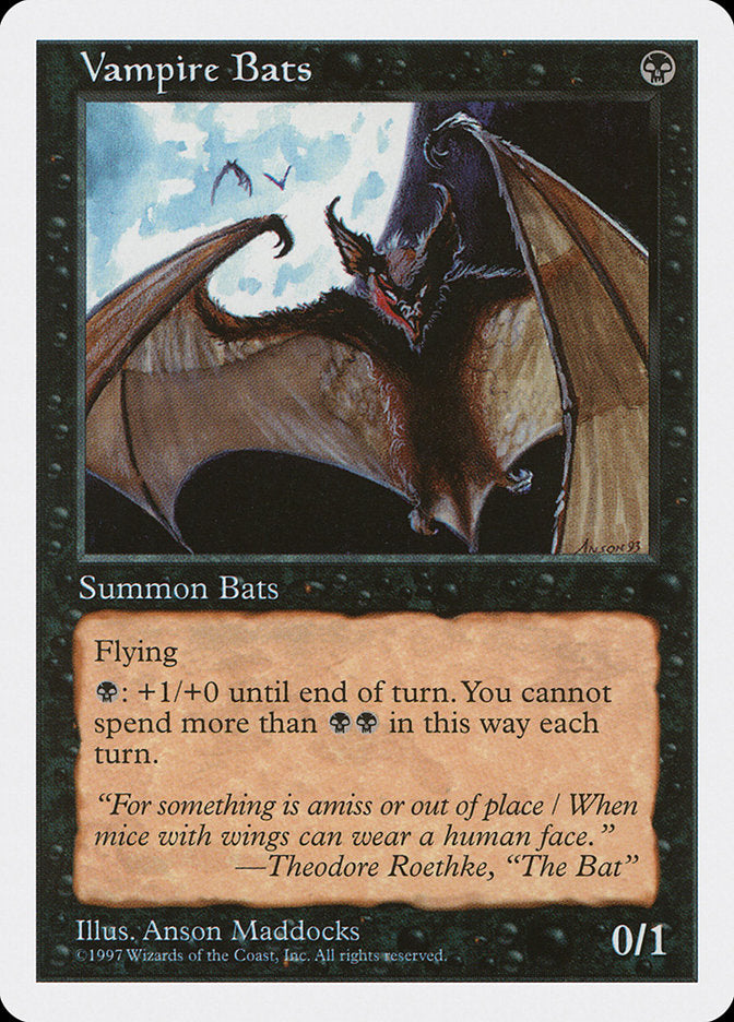 Vampire Bats [Fifth Edition] | PLUS EV GAMES 