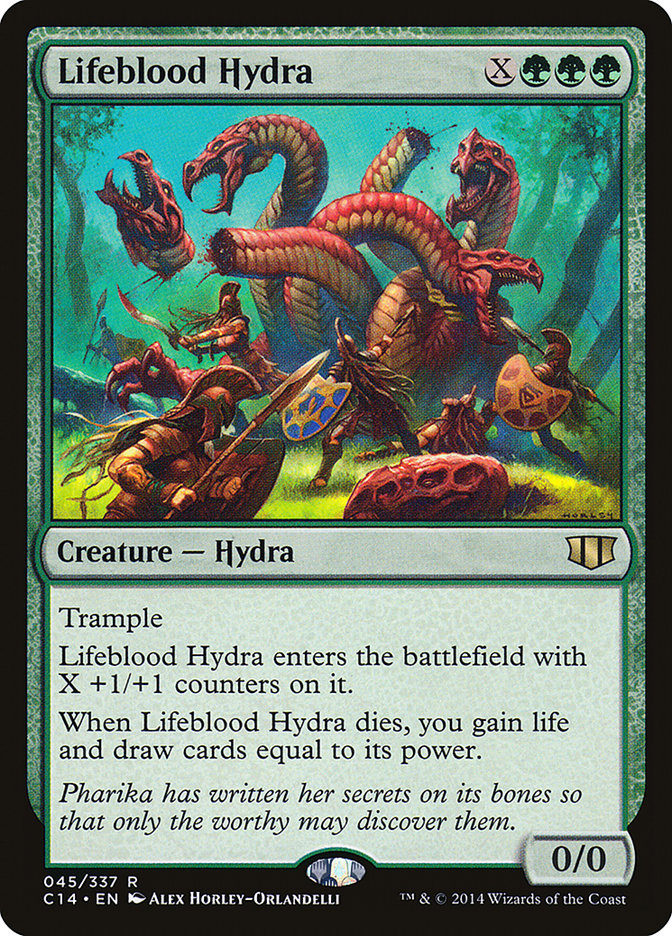 Lifeblood Hydra [Commander 2014] | PLUS EV GAMES 