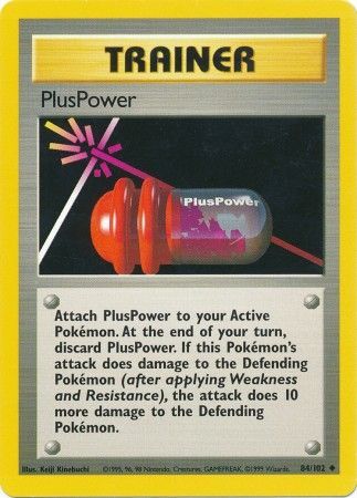 PlusPower (84/102) [Base Set] | PLUS EV GAMES 