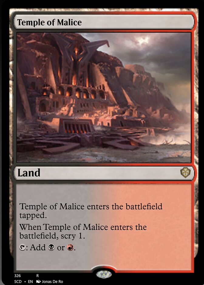 Temple of Malice [Starter Commander Decks] | PLUS EV GAMES 